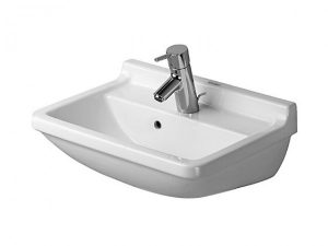Lave Main Rond Duravit Starck 3 500 x 360 mm blanc Design by Philippe Starck 030050