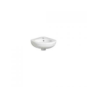 Lave Main Rond Geberit Fidelio Pour Angle 380x145x355mm Blanc