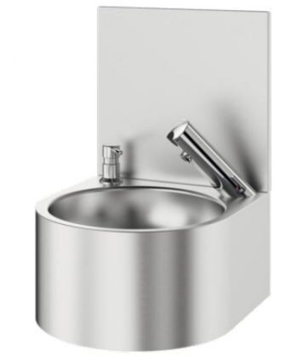 Lave Main Rond Mural Delabie SXS Electrique 360 mm x 140 mm 184320