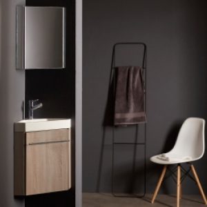 Lave-mains d&rsquo;angle avec meuble complet…