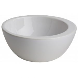 Lave mains design en bol blanc