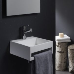 Lave-mains en solid surface Pesaro avec…