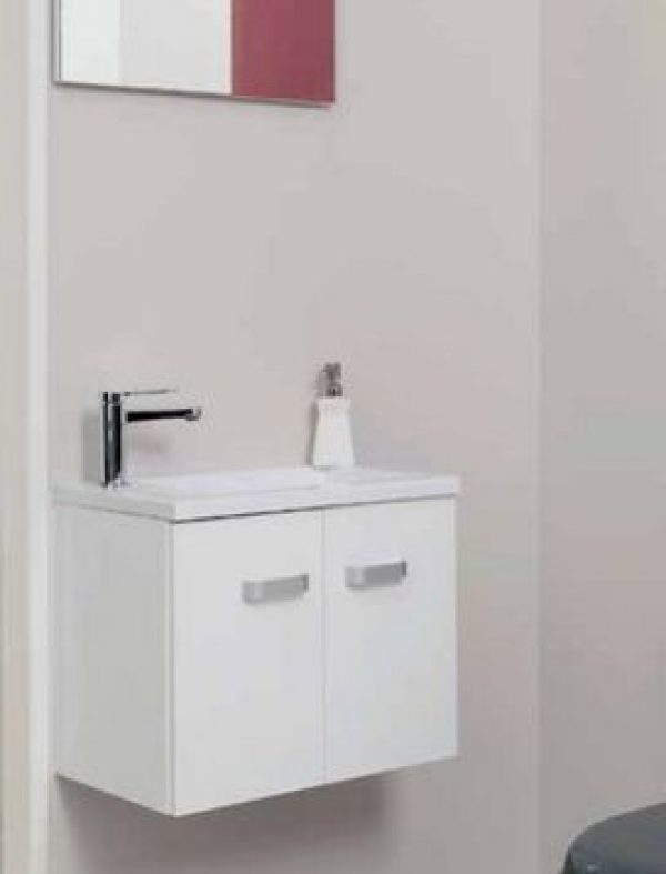 Lave Mains EPICE gris largeur 50cm< - Ondée