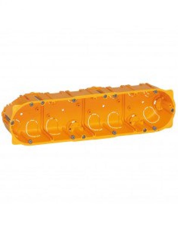 LEGRAND – Boîte BATIBOX pour cloisons sèche 4 postes 40mm – 080044