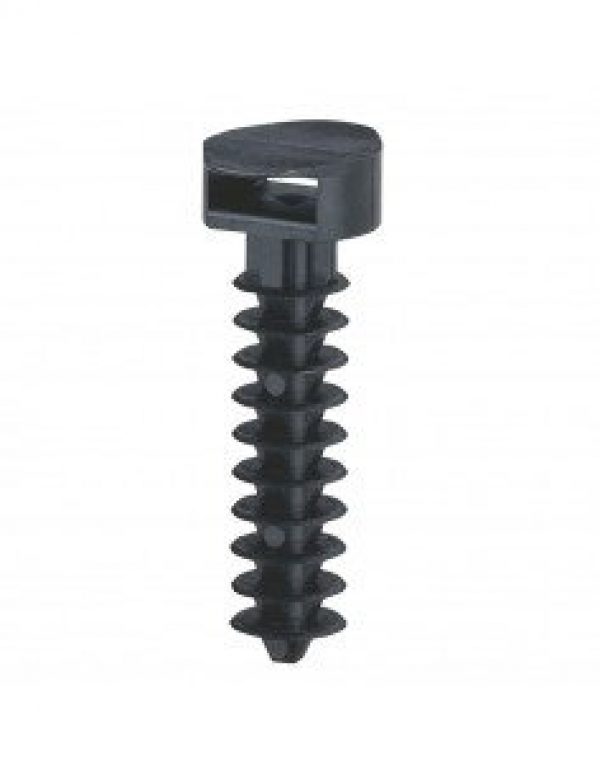 LEGRAND – Boîte de 100 embases à cheville noires protégée U.V. 8 mm…