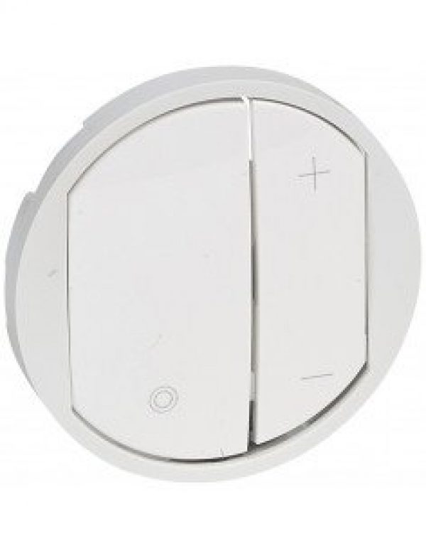 LEGRAND – Enjoliveur CÉLIANE pour variateur – blanc – 065083