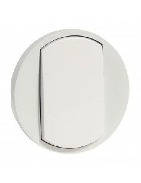 LEGRAND – Enjoliveur N1 coupure simple Va-et-vient 10A blanc – 068001