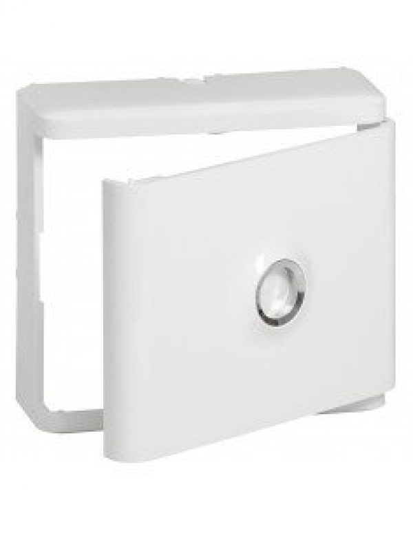 LEGRAND – Habillage + porte blanche pour platine de branchement…