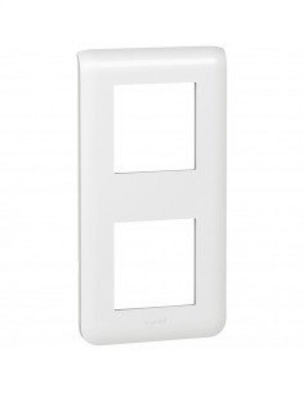 LEGRAND – Plaque verticale 2X2 modules MOSAIC – 078822