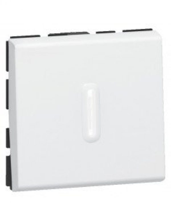 LEGRAND – Poussoir inverseur à voyant MOSAIC 6A – 077042