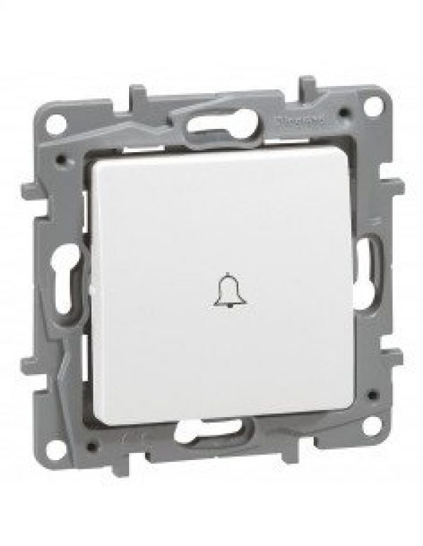 LEGRAND – Poussoir porte-étiquette NILOÉ – 6A – 250 V~ – NO-NF -…