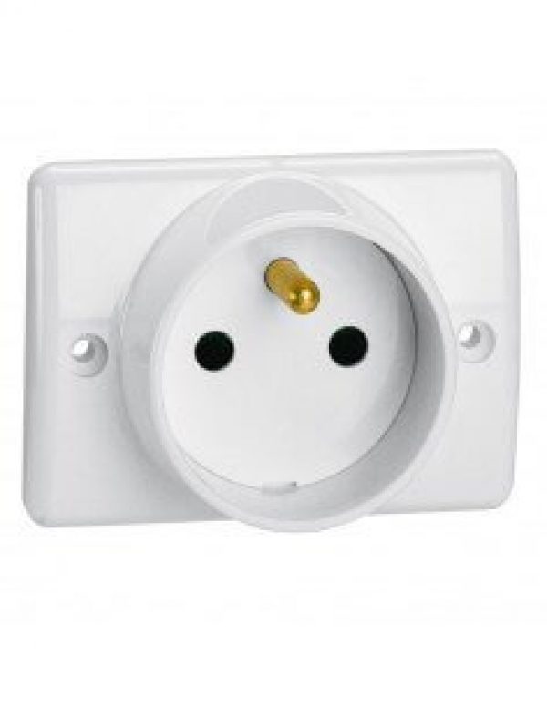 LEGRAND – Prise de courant plinthe socle à encastrer 10/16A 2P+T -…