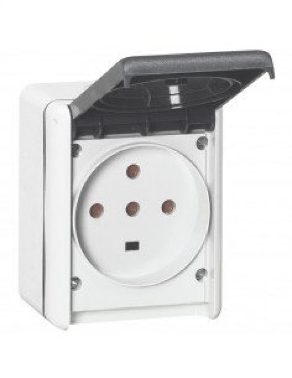 LEGRAND – Prise de courant saillie PLEXO 3P+N+TIP 447 – 055877