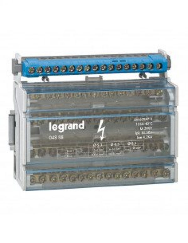LEGRAND – Répartiteur Tétrapolaire modulaire monobloc 125A – 004888