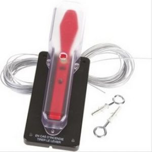 Levier coupe-feu stop alarme commande à distance Watts