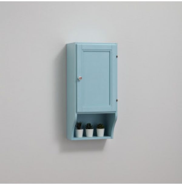 ÉLÉMENT HAUT AVEC PORTE’DÉCAPE’ EN BLEU LAVANDE CM 33,5