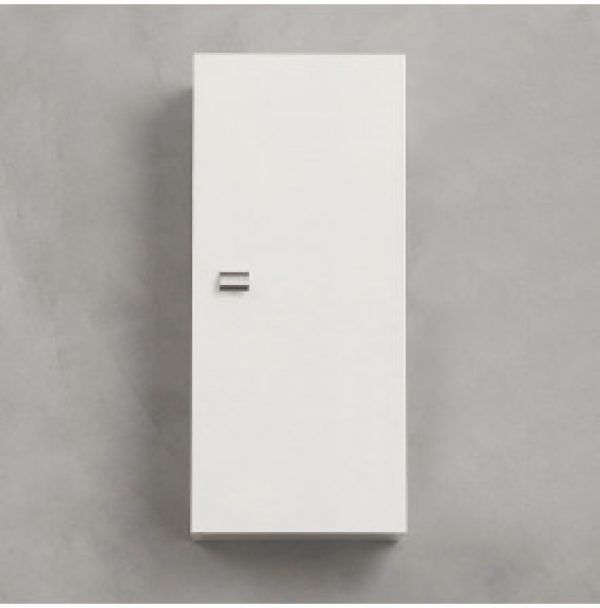 ÉLÉMENT HAUT UNE PORTE L.31,5 – H.71 CM BLANC SÉRIE EASY PETITS ESPACES