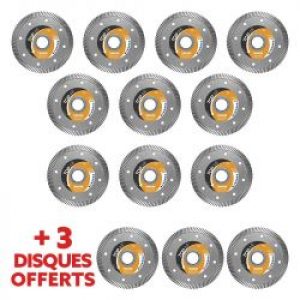 Lot De 10 Disques Diam Fc88 O125Mm 3 Disques Diam Fc88 O125Mm