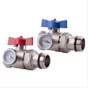 Lot de 2 vannes coudées pour collecteur PCBT