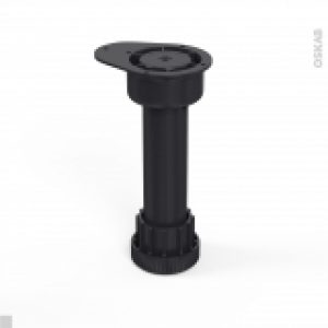 Lot De 4 Pieds Plastique Pour Meuble De Cuisine Sachet N2 A Visser Sokleo