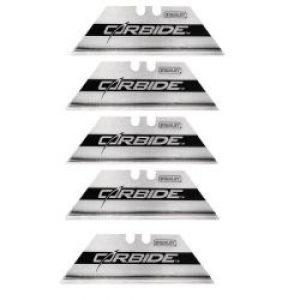 Lot De 5 Lames De Couteau Stanley 0 11 800 Fatmax Au Carbure De Tungstene