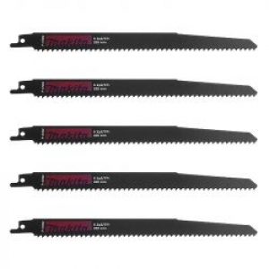 Lot De 5 Lames De Scie Sabre Makita P 47092 Pour Bois Pvc Et Plastique 6 A 100Mm