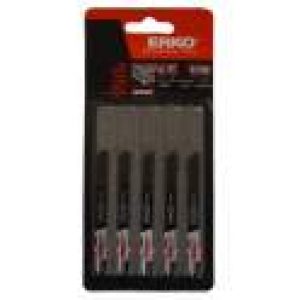 Lot de 5 lames de scies sauteuses ERKO bois coupe ébauche