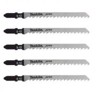 Lot De 5 Lames Makita A 85640 Pour Scie Sauteuse Bois Contre Plaque Et Pvc 5 A 65Mm