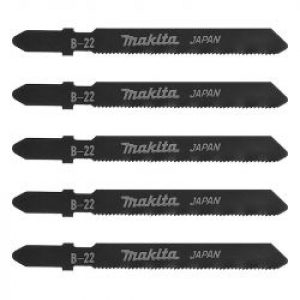 Lot De 5 Lames Makita A 85737 Pour Scie Sauteuse Metal Inox Alu Et Pvc