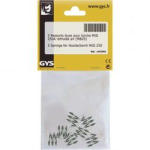 Lot De 5 Ressorts Buse Torche Mig 250 A Gys 042995