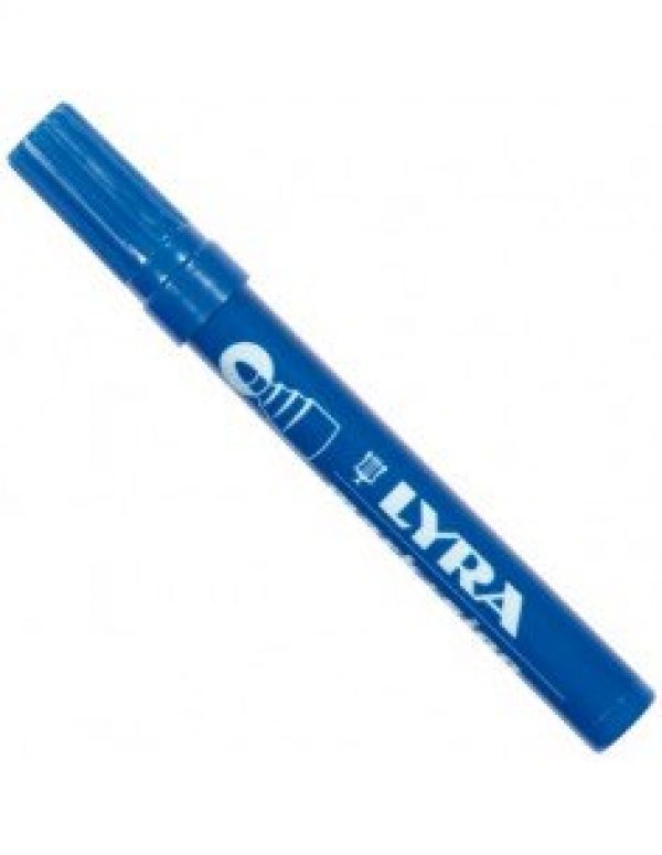 LYRA – Marqueur à pointe ogive bleu  – 4020051