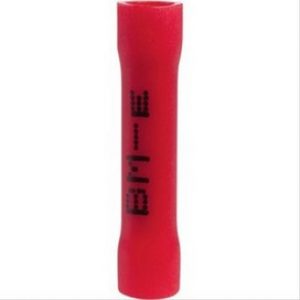 Manchon à butée rouge section 0,5 à 1,5mm² Ø1,8mm L=26mm vendu par 100