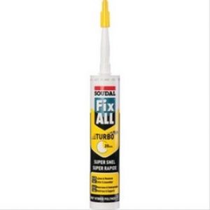 Mastic Fix All Soudal Turbo 290ml blanc