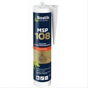 Mastic polymère MSP 108 Bostik blanc – 290ml – BOSTIK