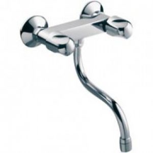 Melangeur evier mural bec haut mobile Jacob Delafon Galeo