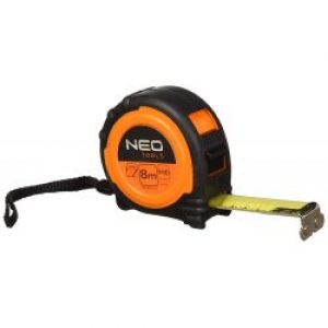 Metre A Ruban Nylon Neo Tools 67 111 8M X 25 Mm Pointe Magnetique