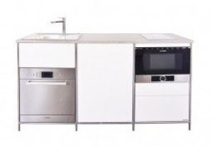 Meuble Bas de Cuisine en Acier à Équiper en Électroménager – SSC 893