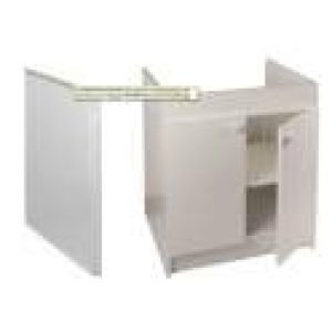 Meuble bas kitchenette 80cm, avec joue