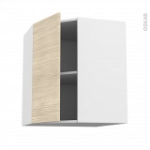 Meuble De Cuisine Angle Haut Stilo Noyer Blanchi 1 Porte N19 L40 Cm L65 X H70 X P37 Cm