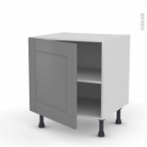 Meuble De Cuisine Bas Filipen Gris 1 Porte L60 X H57 X P58 Cm