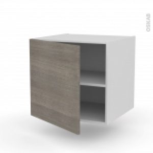 Meuble De Cuisine Bas Suspendu Stilo Noyer Naturel 1 Porte L60 X H57 X P58 Cm