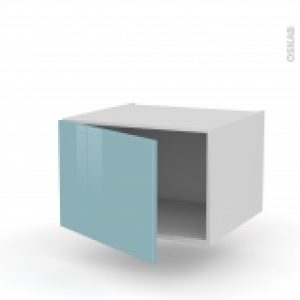 Meuble De Cuisine Haut Ouvrant Keria Bleu 1 Porte L60 X H41 X P58 Cm