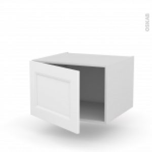 Meuble De Cuisine Haut Ouvrant Static Blanc 1 Porte L60 X H41 X P58 Cm