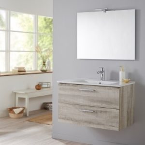 Meuble de salle de bain Mall 80 cm couleur…