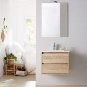 Meuble de salle de bain+miroir Siris 60…