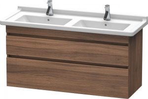 Meuble Double Vasque Duravit DuraStyle pour 033213 Concrete Grey Matt/White Matt 470x1200x618mm