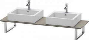 Meuble Double Vasque Duravit X-Large 550mm Pin Argent XL045C03131