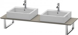 Meuble Double Vasque Duravit X-Large 550mm Pin Argent XL046C03131