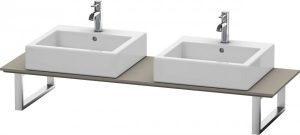 Meuble Double Vasque Duravit X-Large 550mm Pin Argent XL047C03131