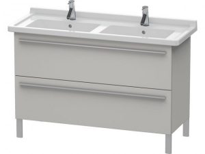 Meuble Double Vasque Duravit X-Large à poser 1200×470 mm Pin Argent XL653803131